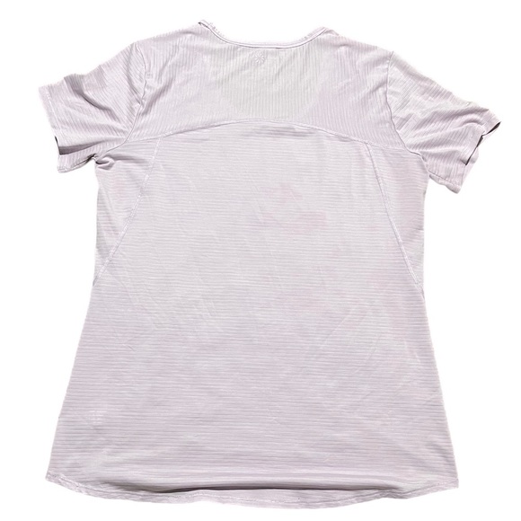 Athleta Striped Short Sleeve Top | Women's M - Picture 5 of 7